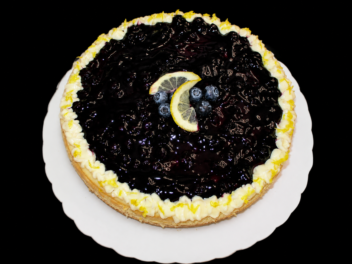 Cheesecake de blueberry de Hsu Bakes